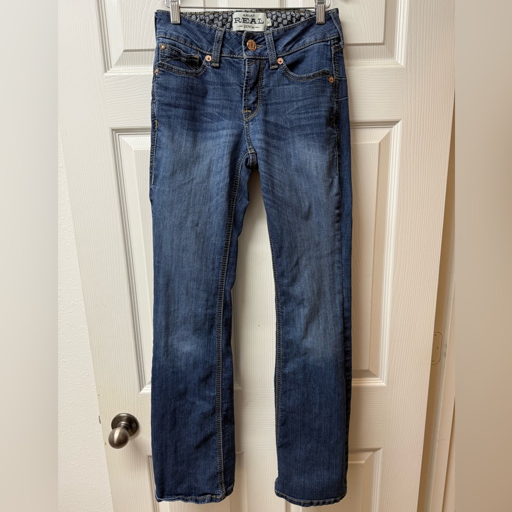 Ariat Perfect Rise Rosa Blue Jeans